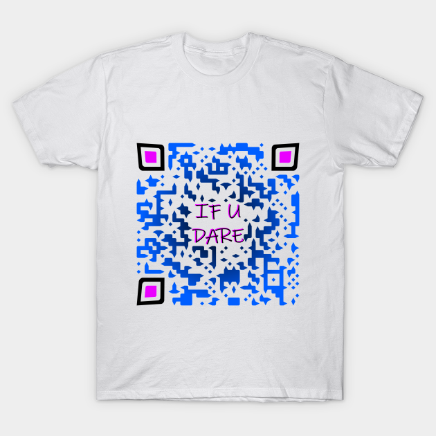 qr code on a shirt